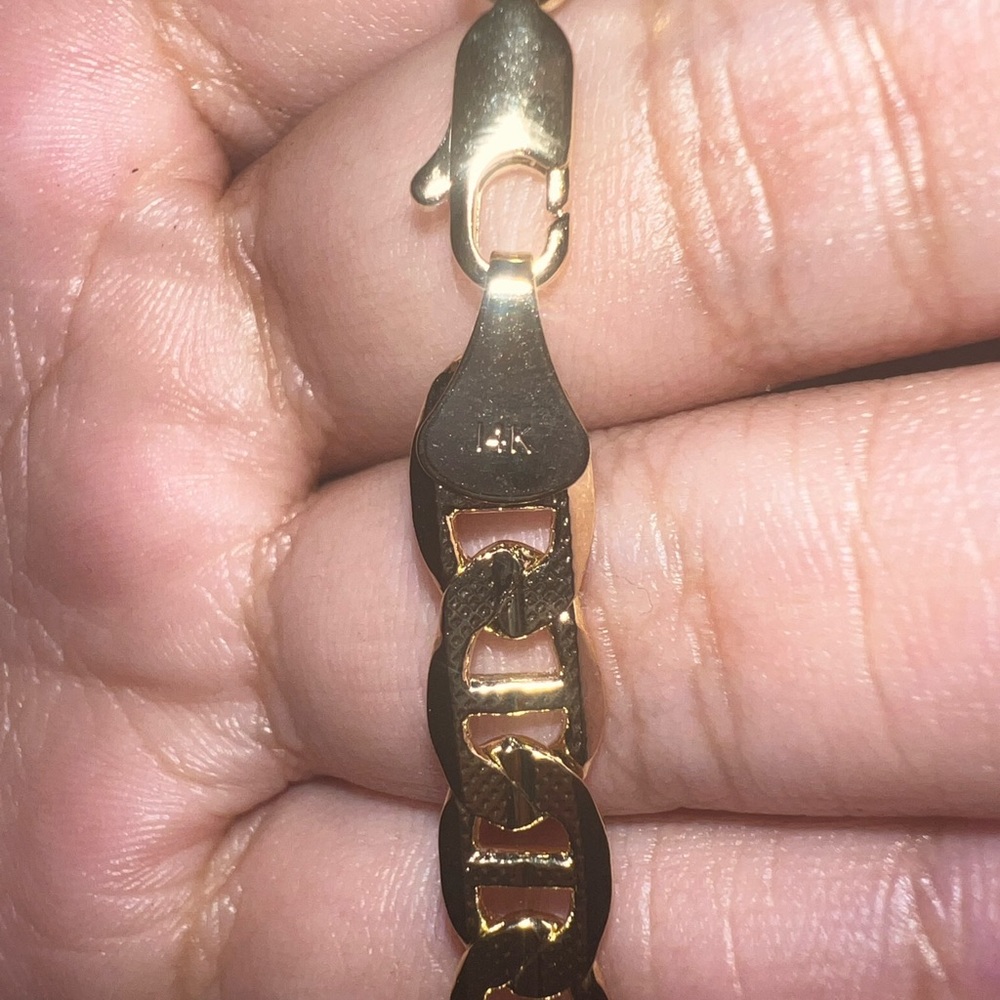 14k Gold 16” chain